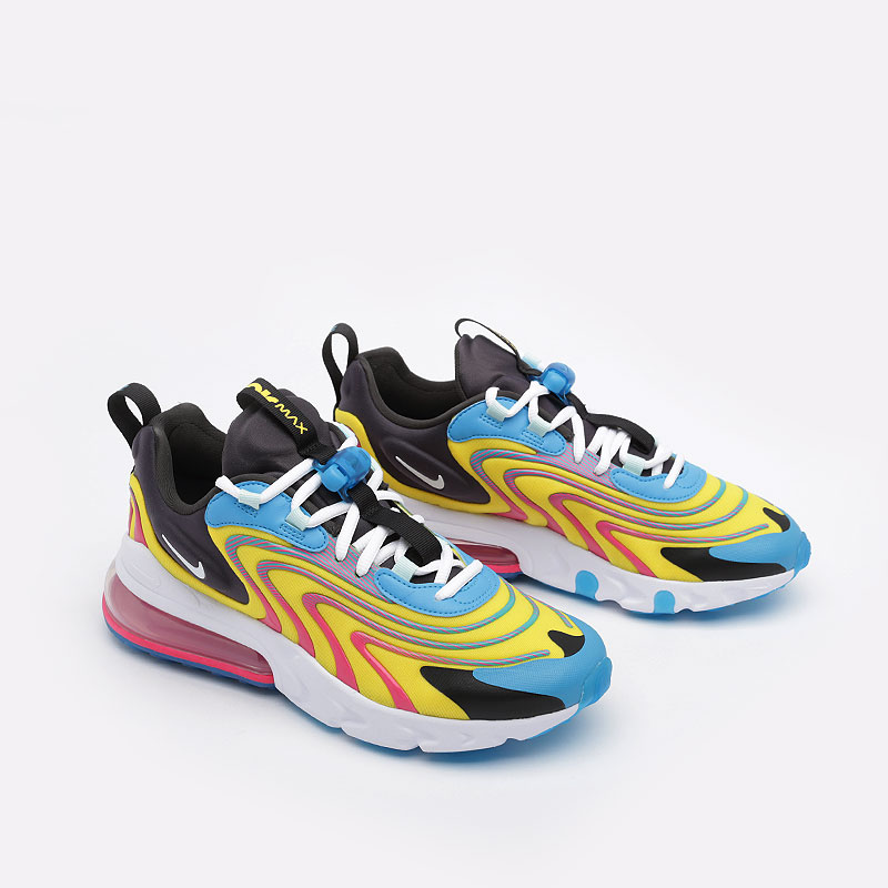 мужские разноцветные кроссовки Nike Air Max 270 React ENG CD0113-400 - цена, описание, фото 2